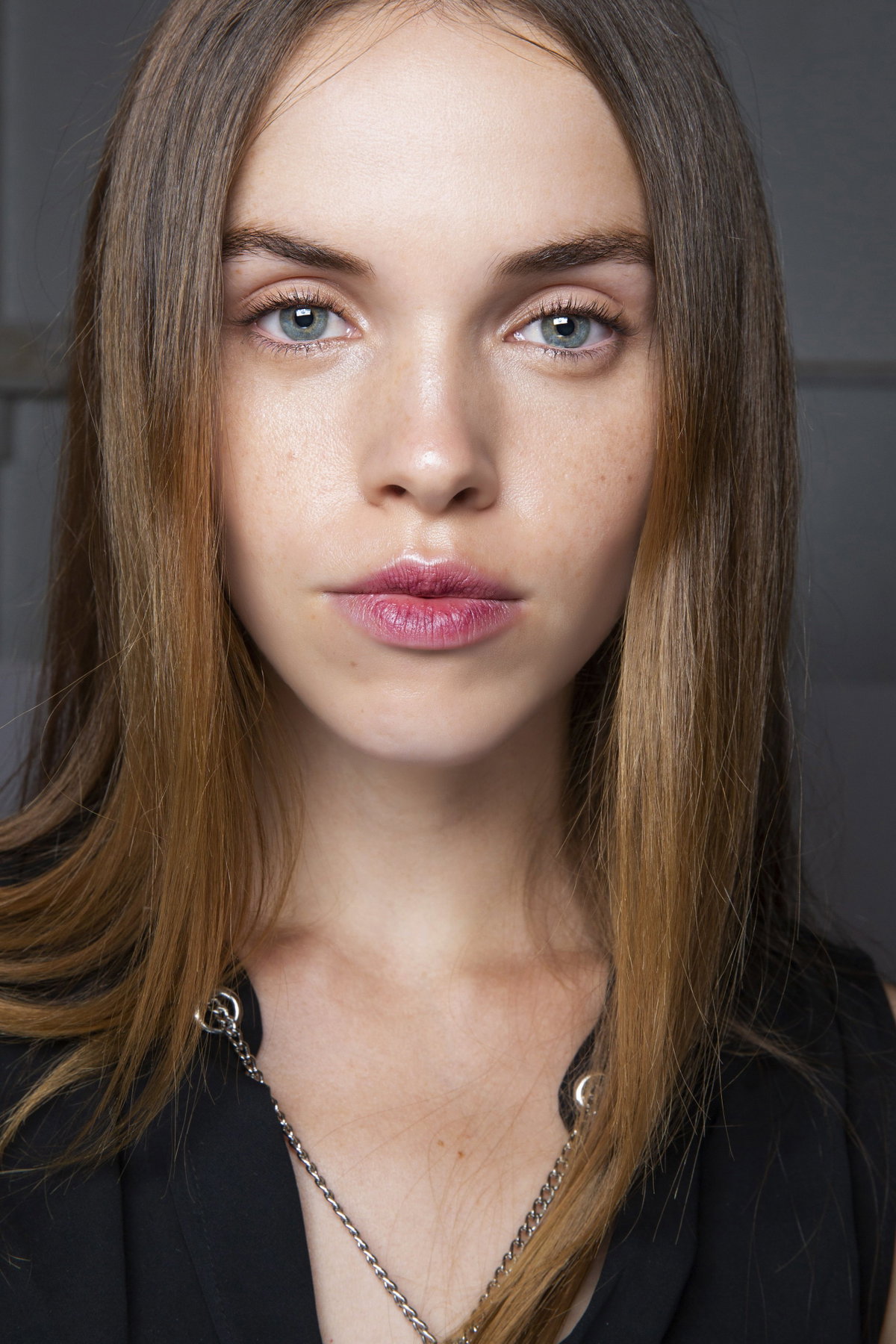 Glatte Haare