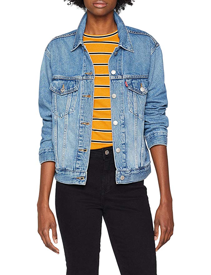 Hellblaue Jeansjacke von levis