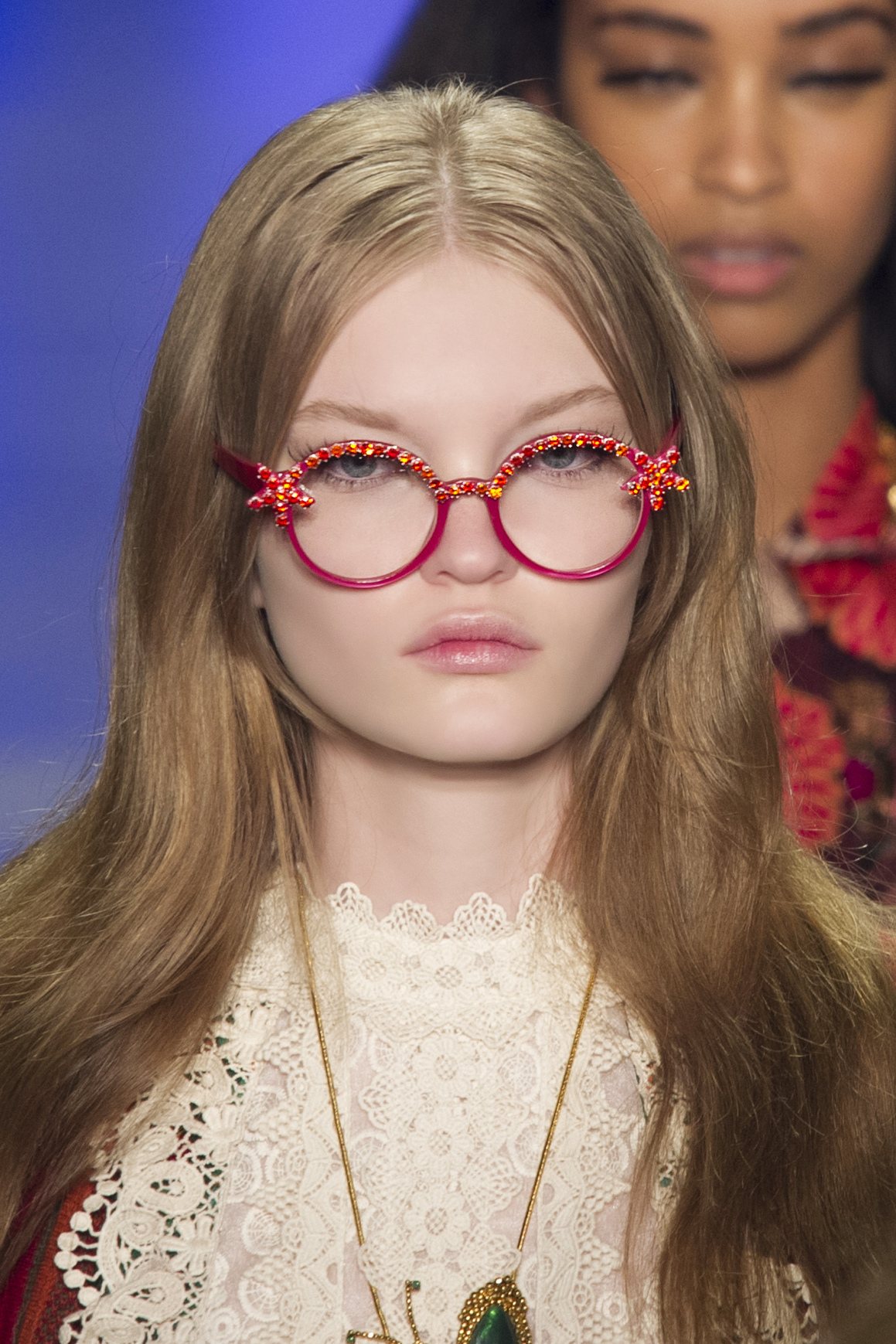 Extravagante Brille