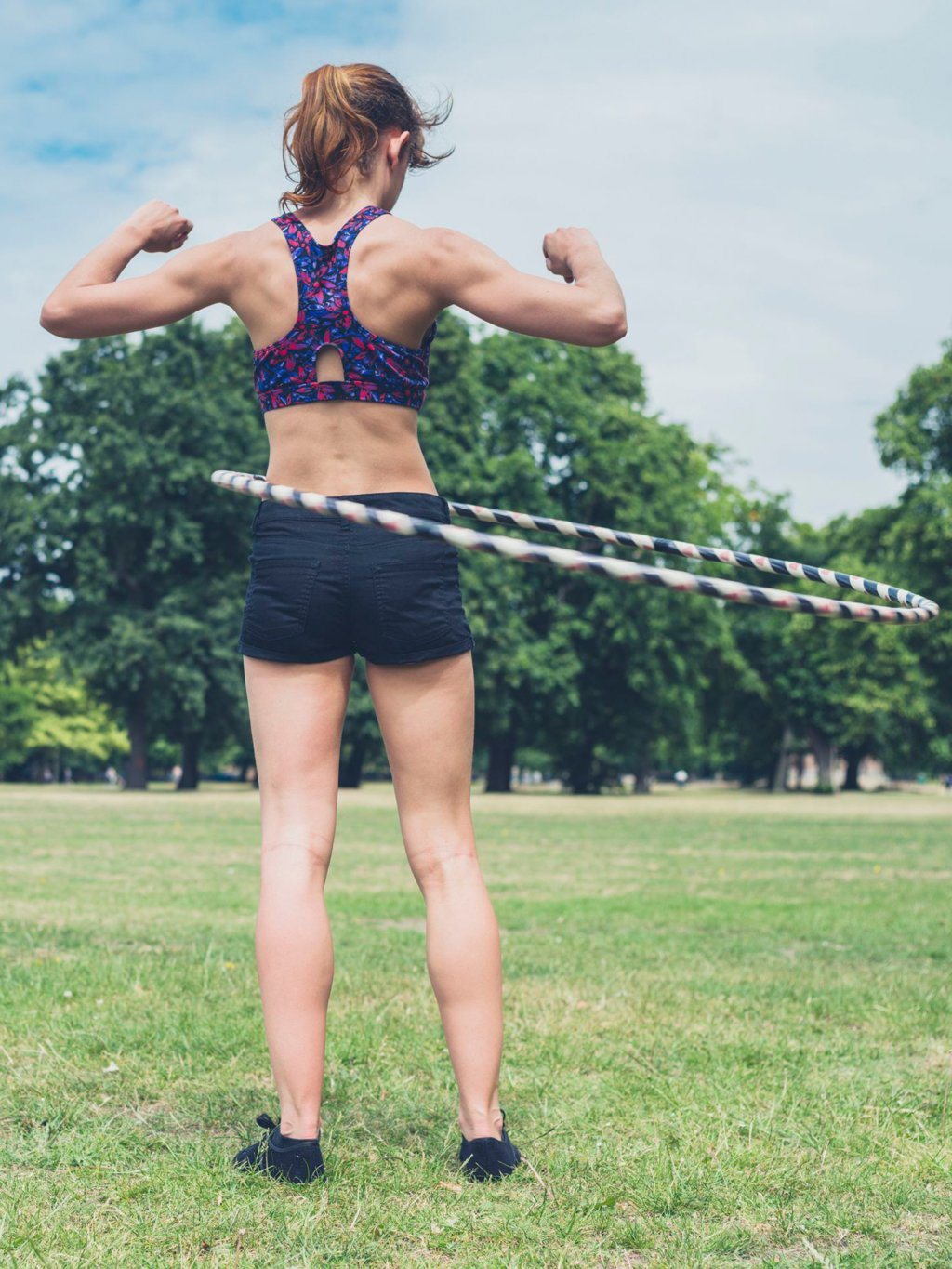 Hula-Hoop zum Abnehmen