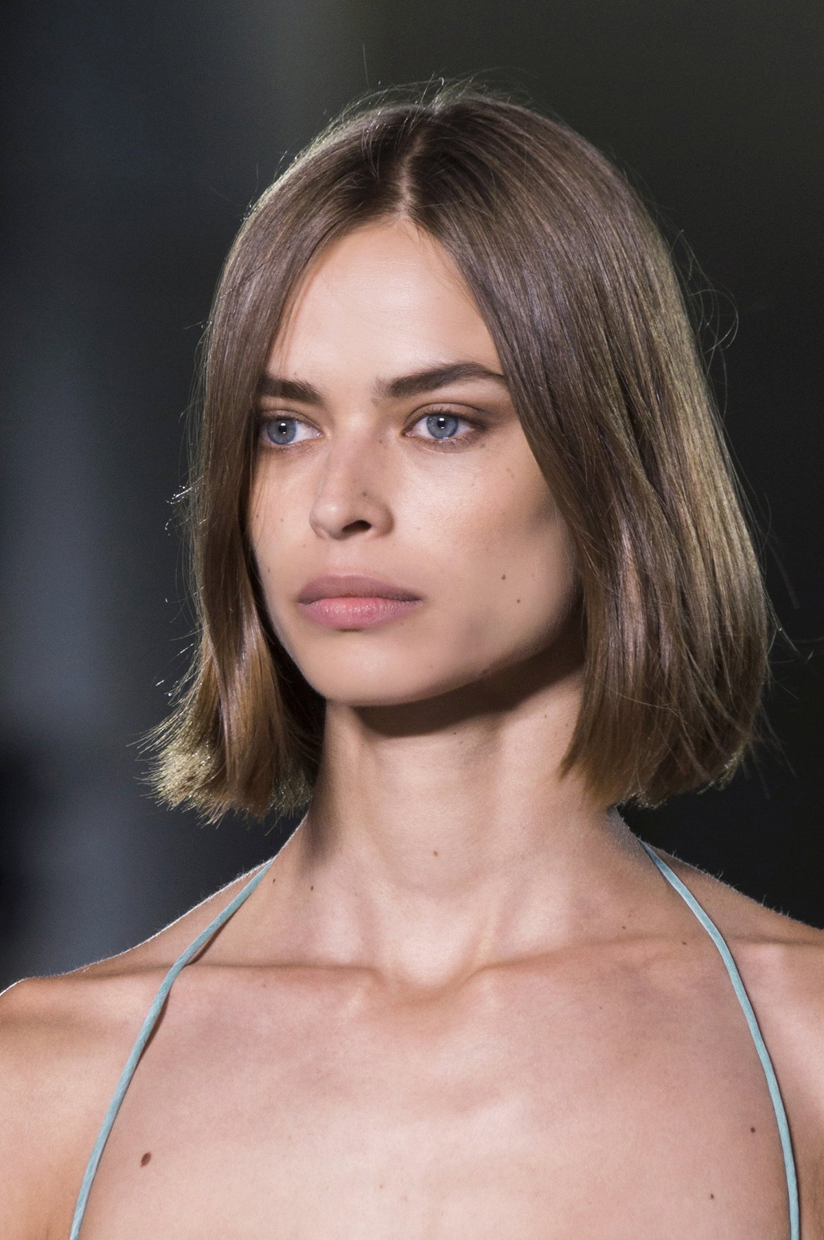 Braune Haare Short Bob