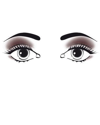 Kleine Augen größer schminken