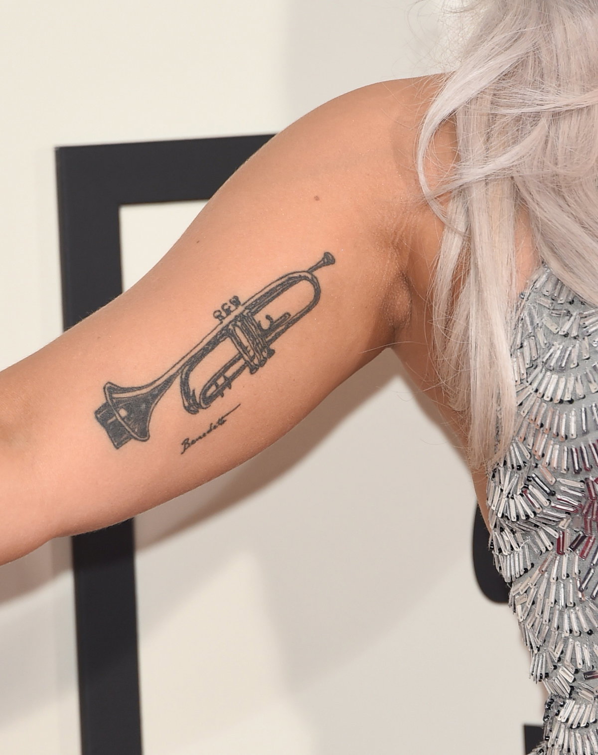 Instrument als Tattoo