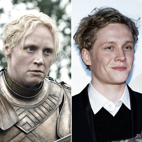 Gwendoline Christie und Matthias Schweighöfer