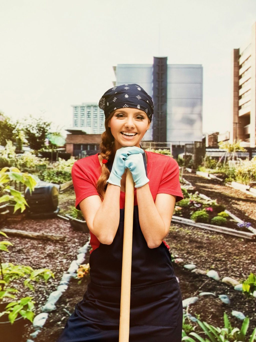 Muskeln durch Gartenarbeit