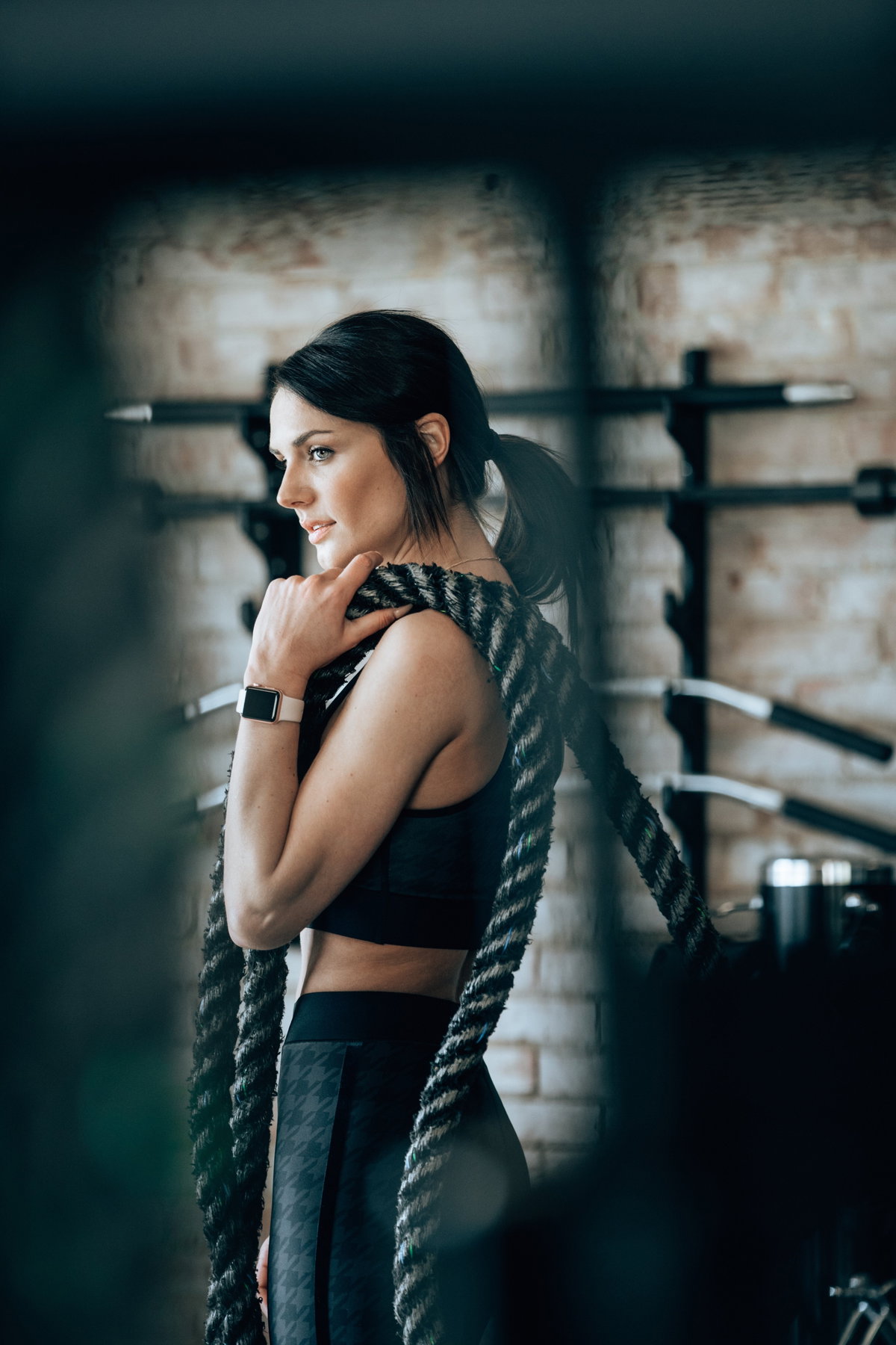 Frau beim Sport