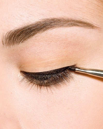 Eyeliner ziehen