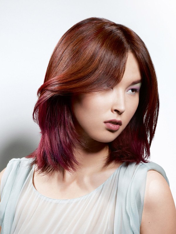 Two-Tone-Hair bei roten Haaren