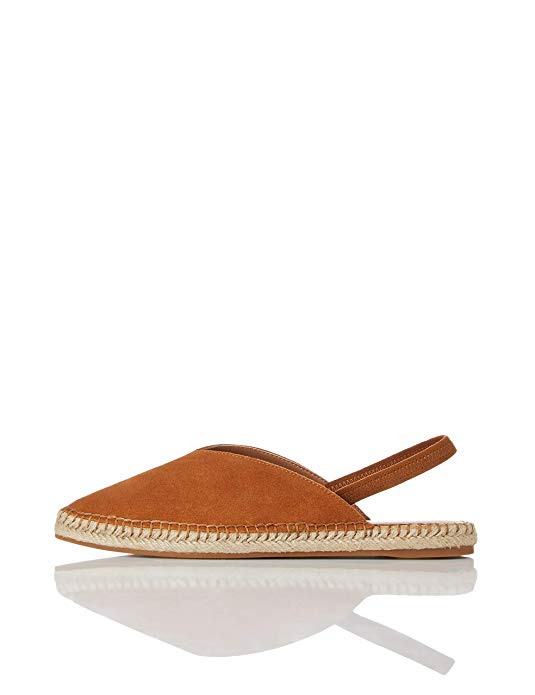 Unser Lieblingsmodell für diesen Sommer: Braune Echtleder Slingback Sandalen für den Sommer. Hier schnell sichern!