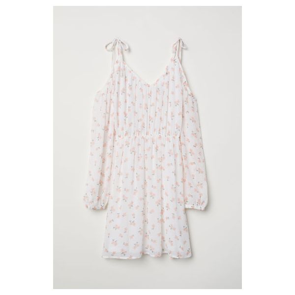 Sommerliches Chiffonkleid