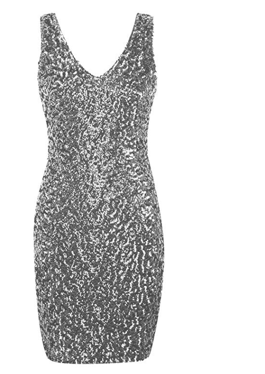 Du bist nicht so der große Liebhaber von langen Kleidern, dann könnte dieses Kleid perfekt für dich sein. Für etwa 50 Euro kannst du es hier bestellen.