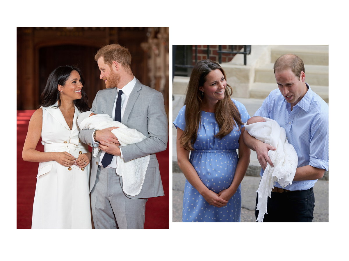 Kate und Meghan Hände