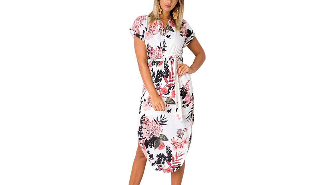 Kleid mit Muster