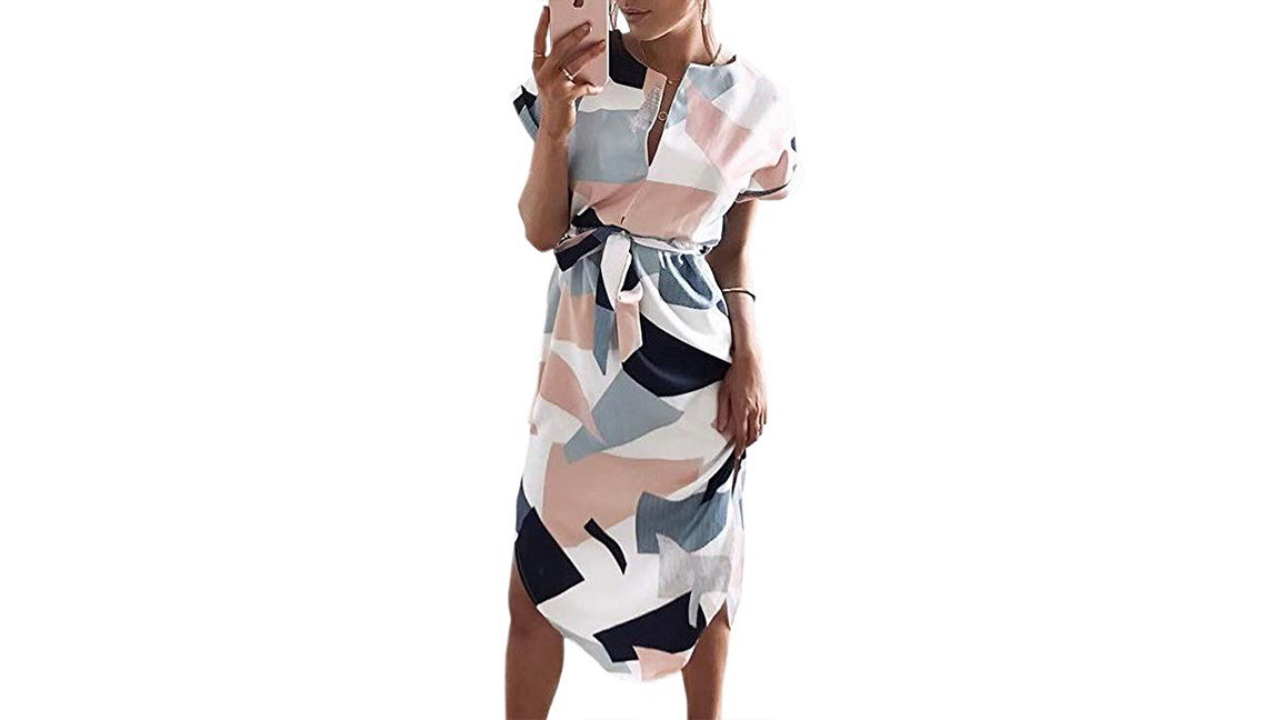 Kleid mit Muster