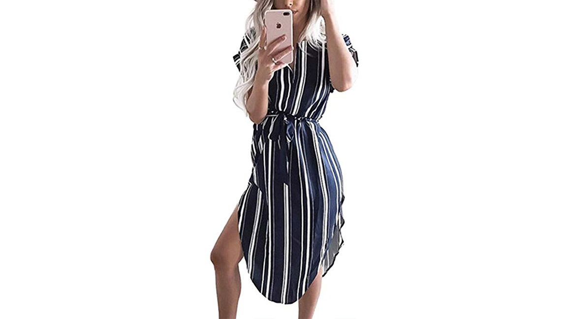 Kleid mit Muster