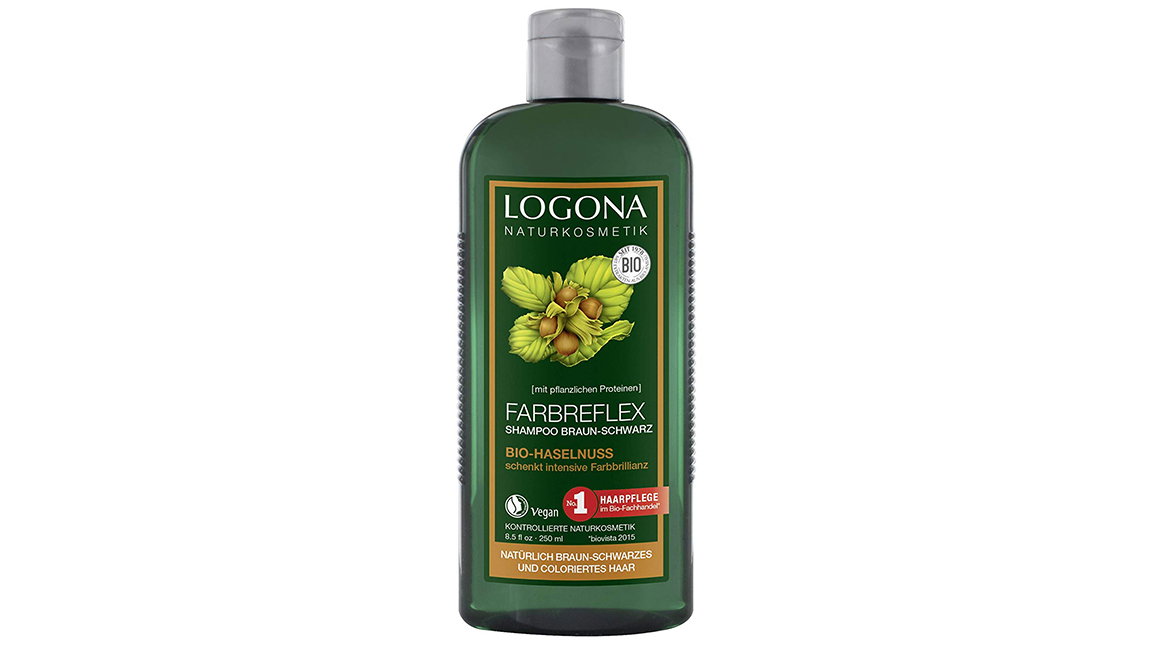 Shampoo mit Bio-Haselnuss, ca. 8 Euro