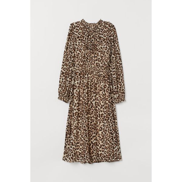 Kleid mit Leo-Print