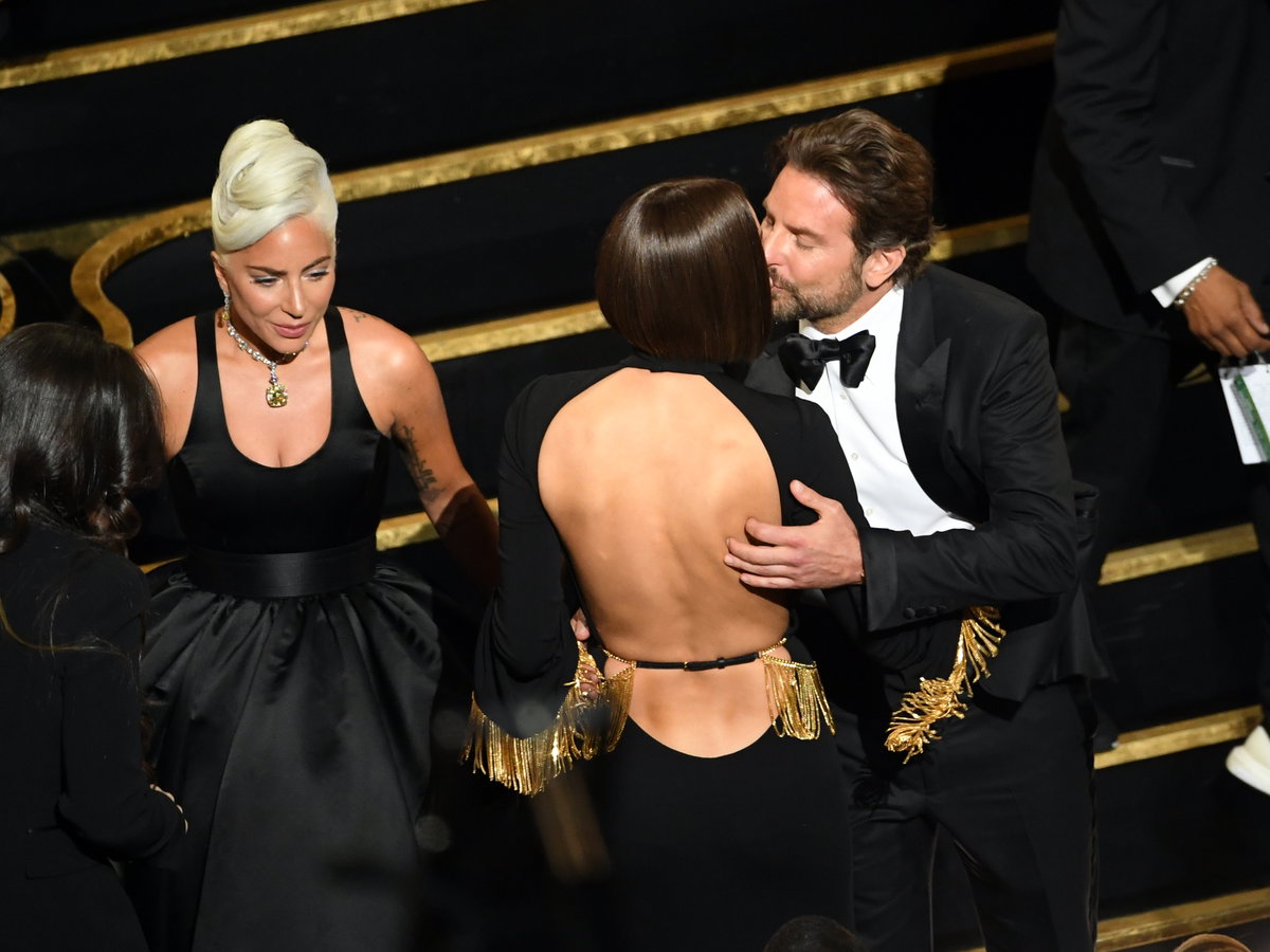 Bradley Cooper, Irina Shayk und Lady Gaga