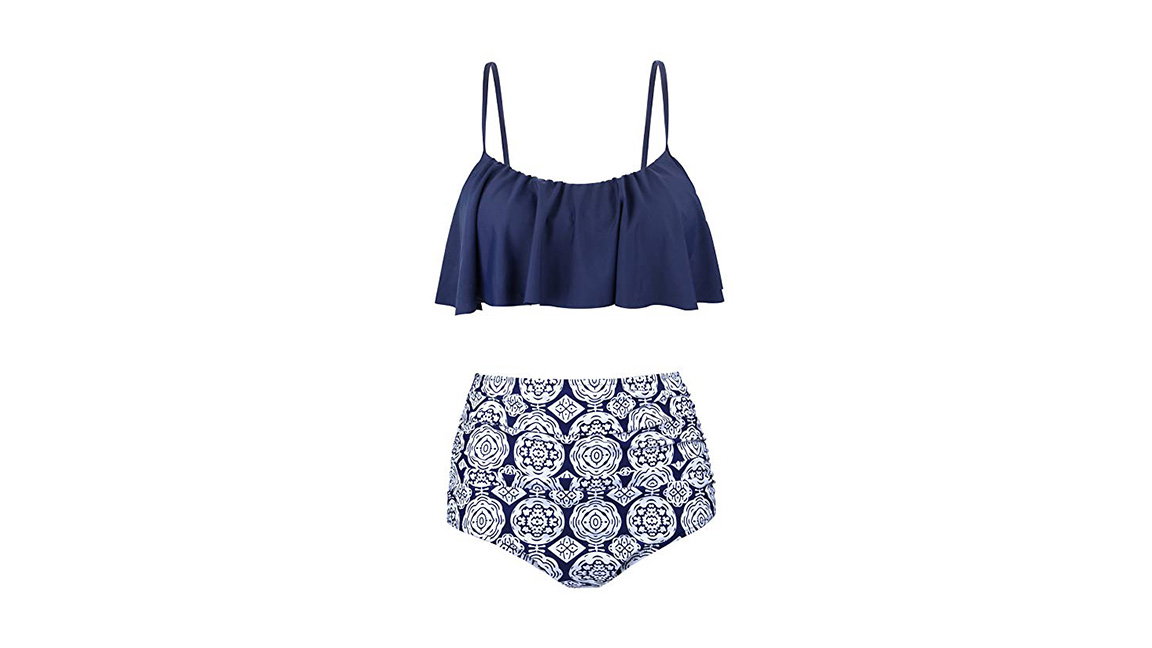 Niedlicher Crop-Bikini