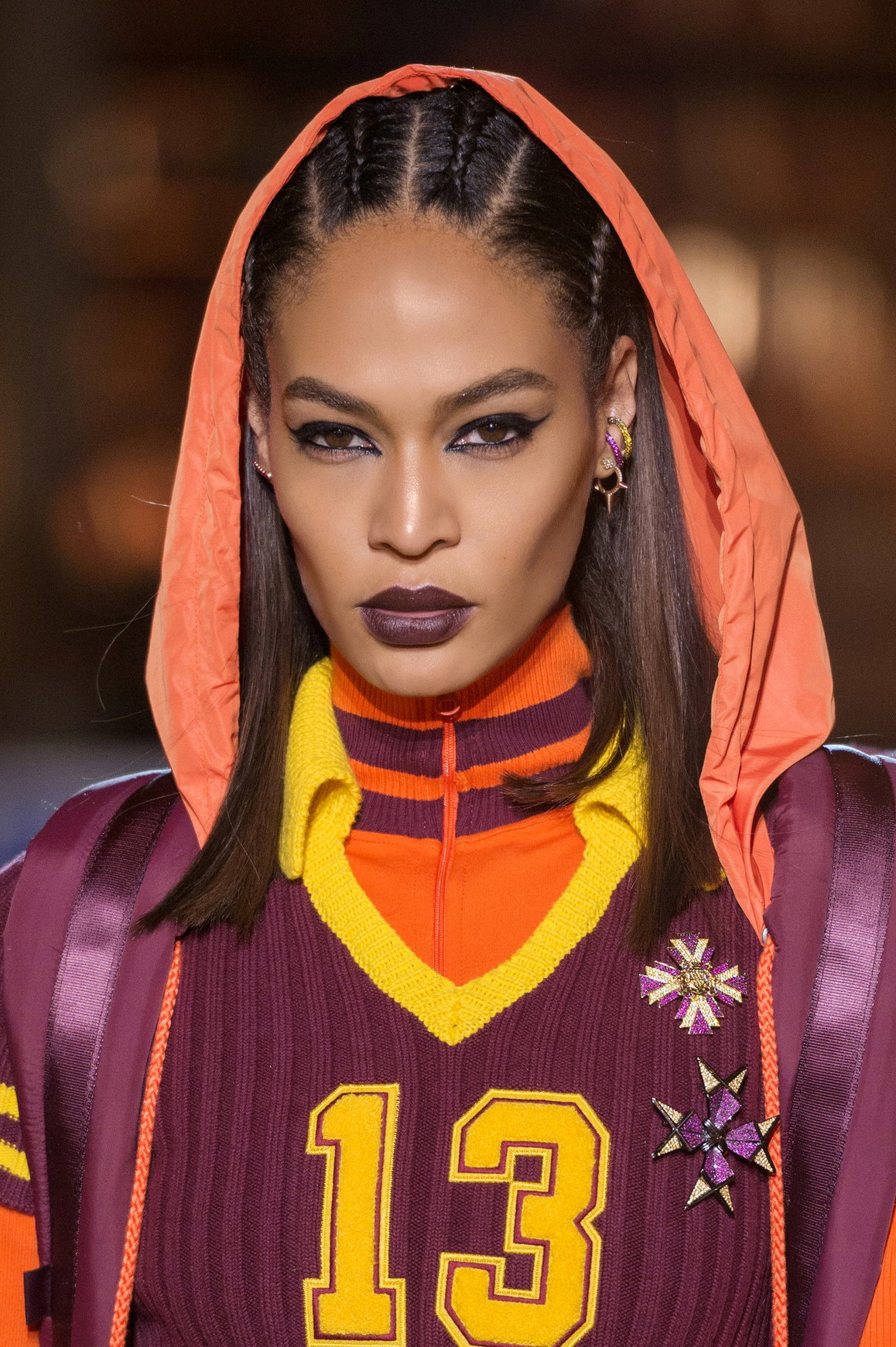 Diesen coolen Look haben wir auf dem Catwalk von Rihannas "Fenty by Puma"-Kollektion gespottet.