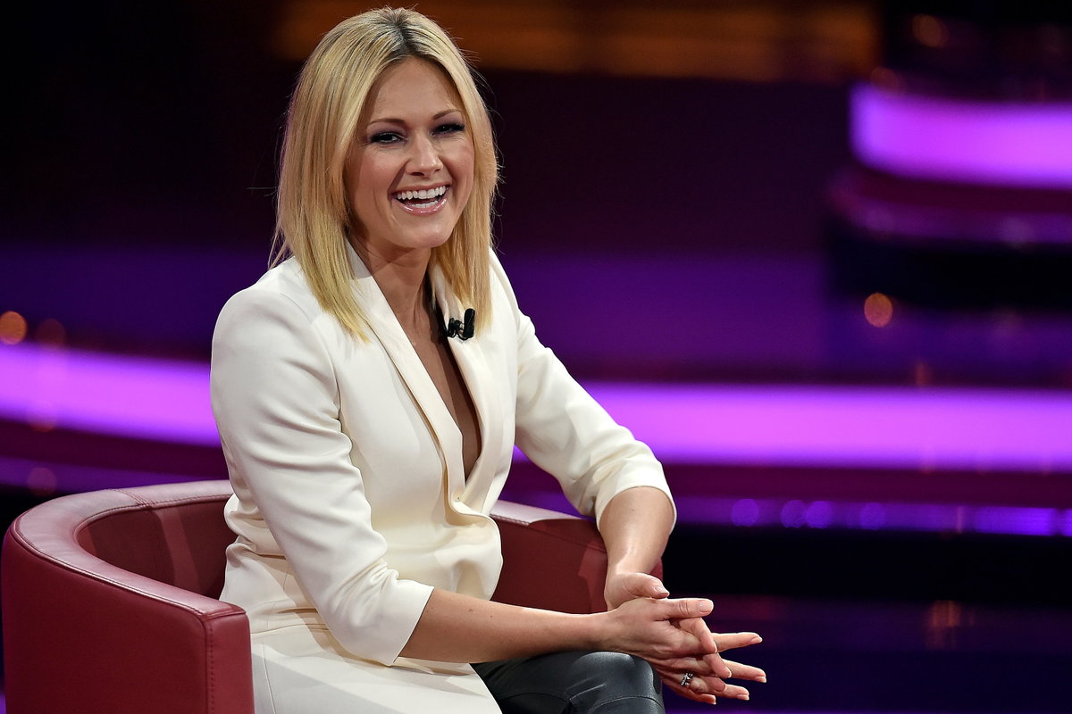 Helene Fischer glattes Haar