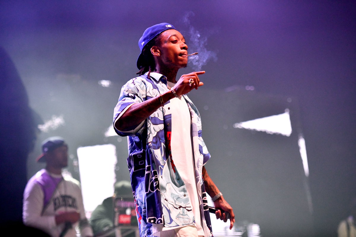 Auch Rapper Wiz Khalifa sieht man nur selten ohne die Droge.