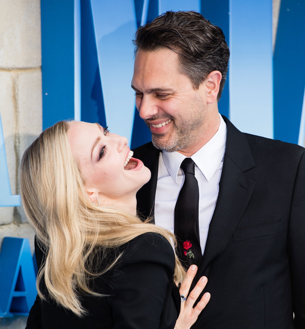 Amanda Seyfried und Thomas Sadoski bei Mamma Mia Permiere