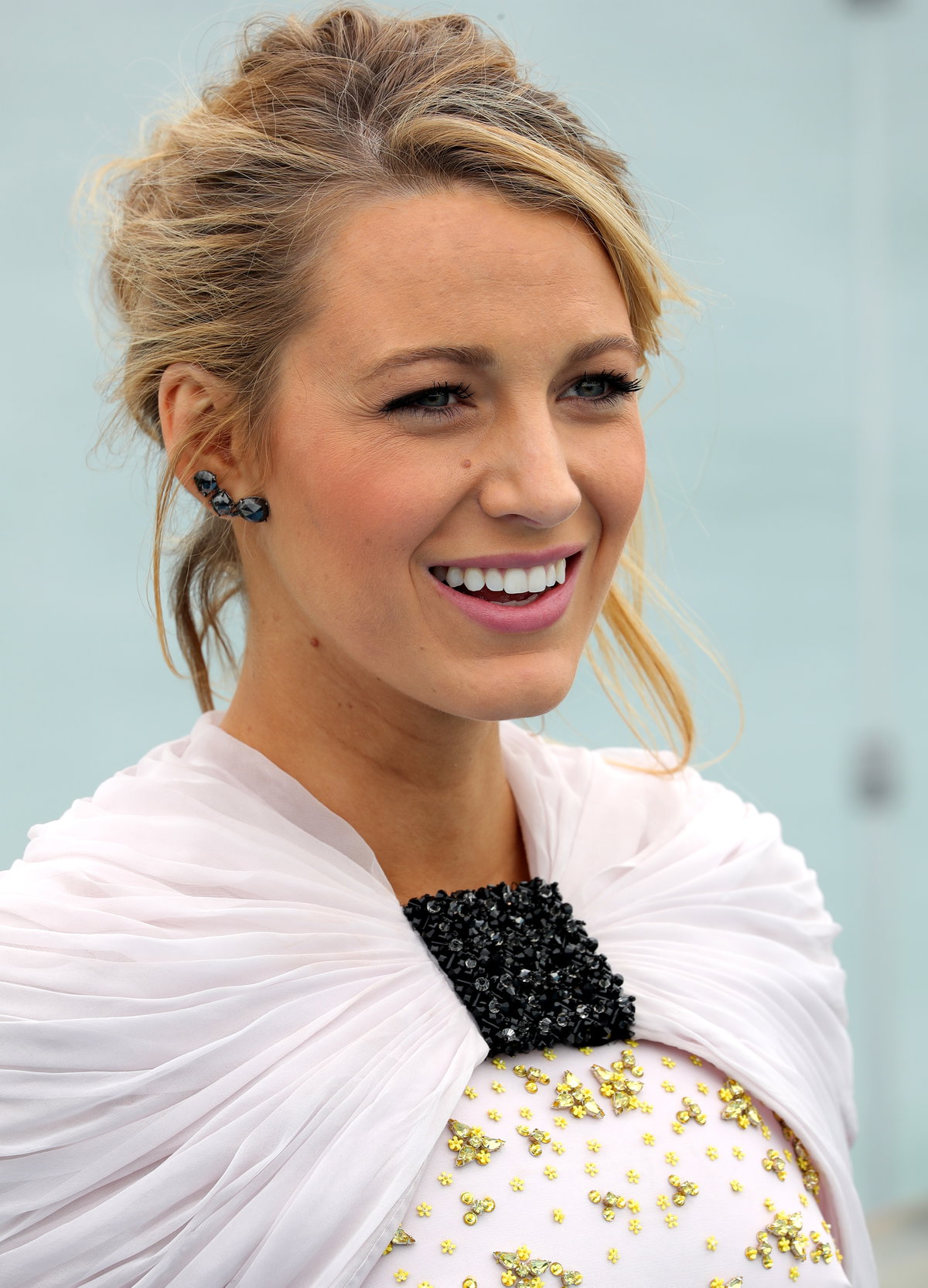 Blake Lively mit Dutt