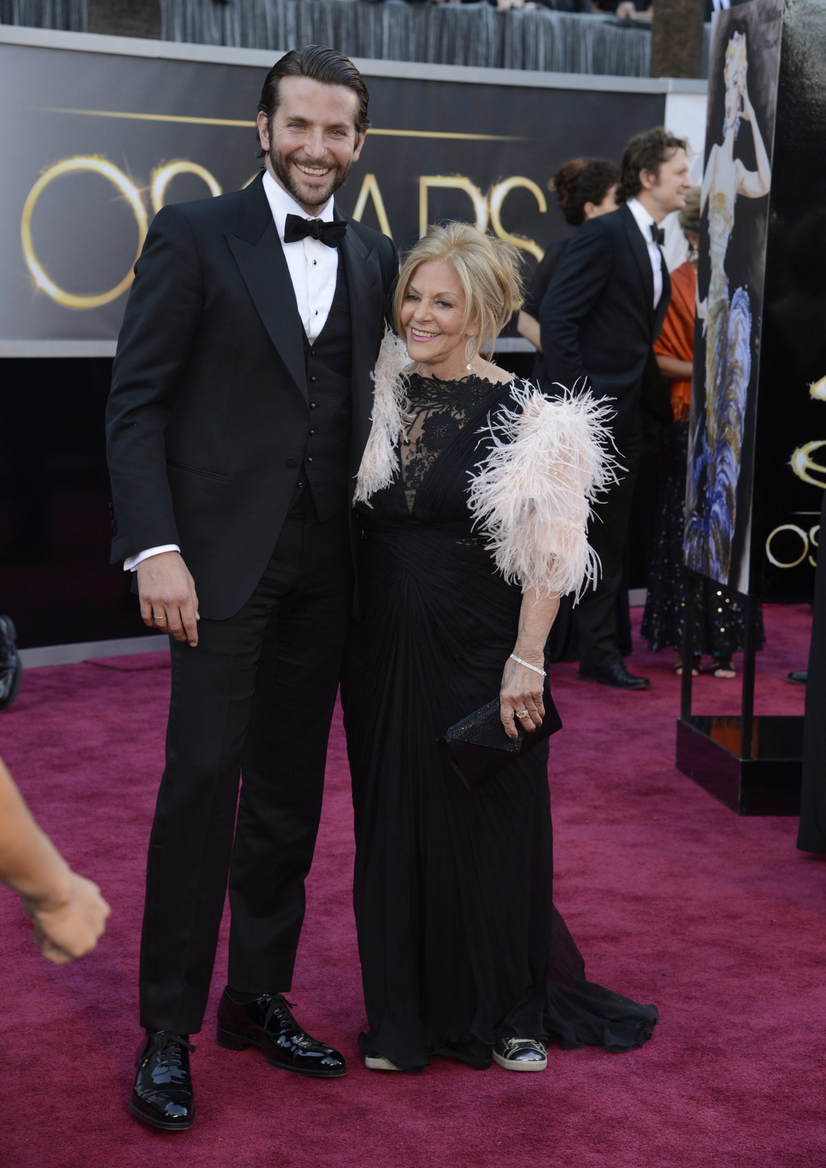 Bradley Cooper mit seiner Mutter