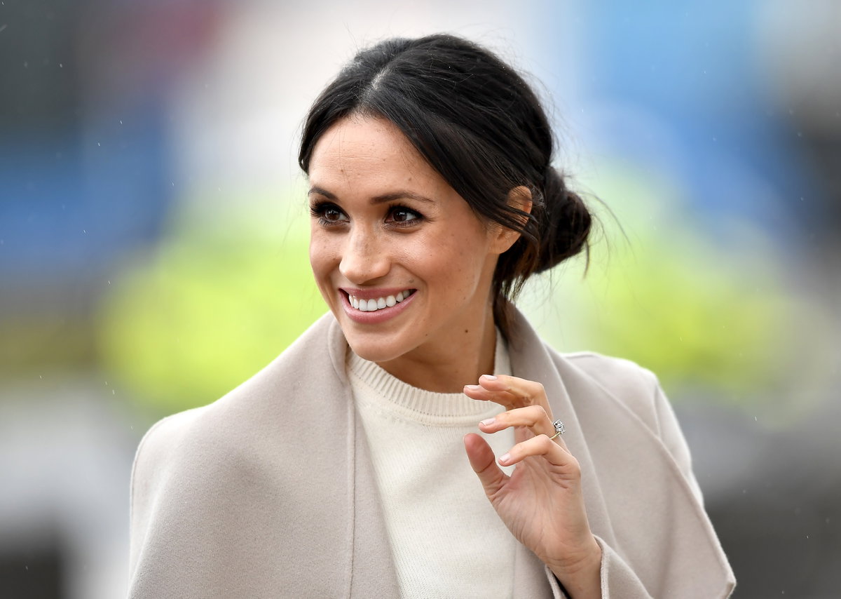 Meghan Markle mit Dutt