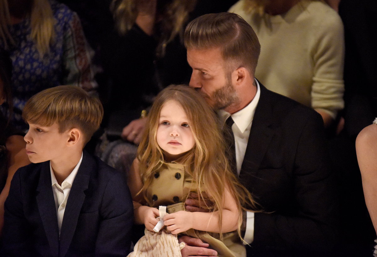 Harper Seven Beckham David Beckham Cruz Beckham
