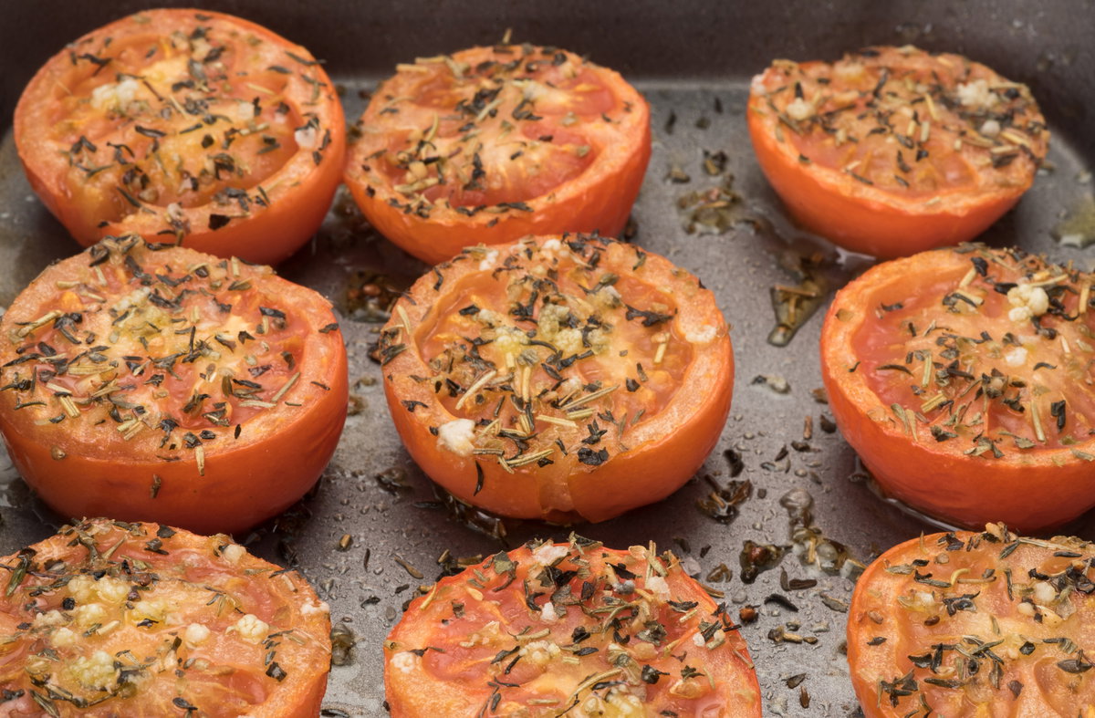 Tomaten vom Grill