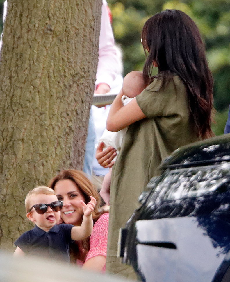 Baby Louis Kate Middleton Meghan Markle