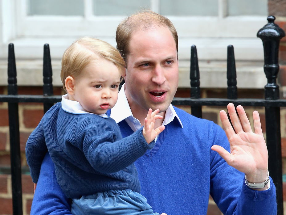 Prinz George und Prinz William