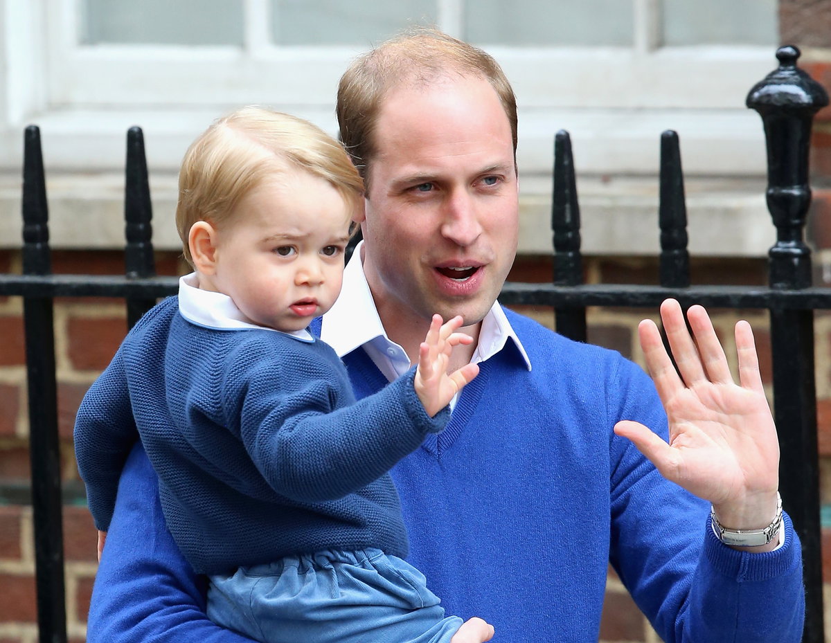Prinz George und Prinz William