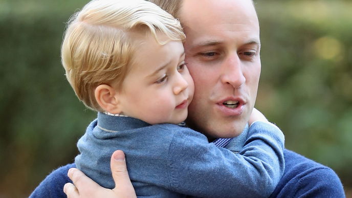 Diesen süßen Spitznamen gibt Prinz George seinem Papa Prinz William! 