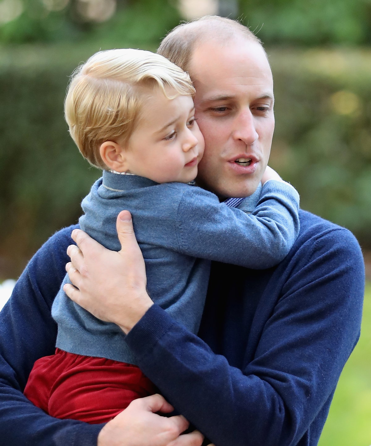 Prinz George und Prinz William