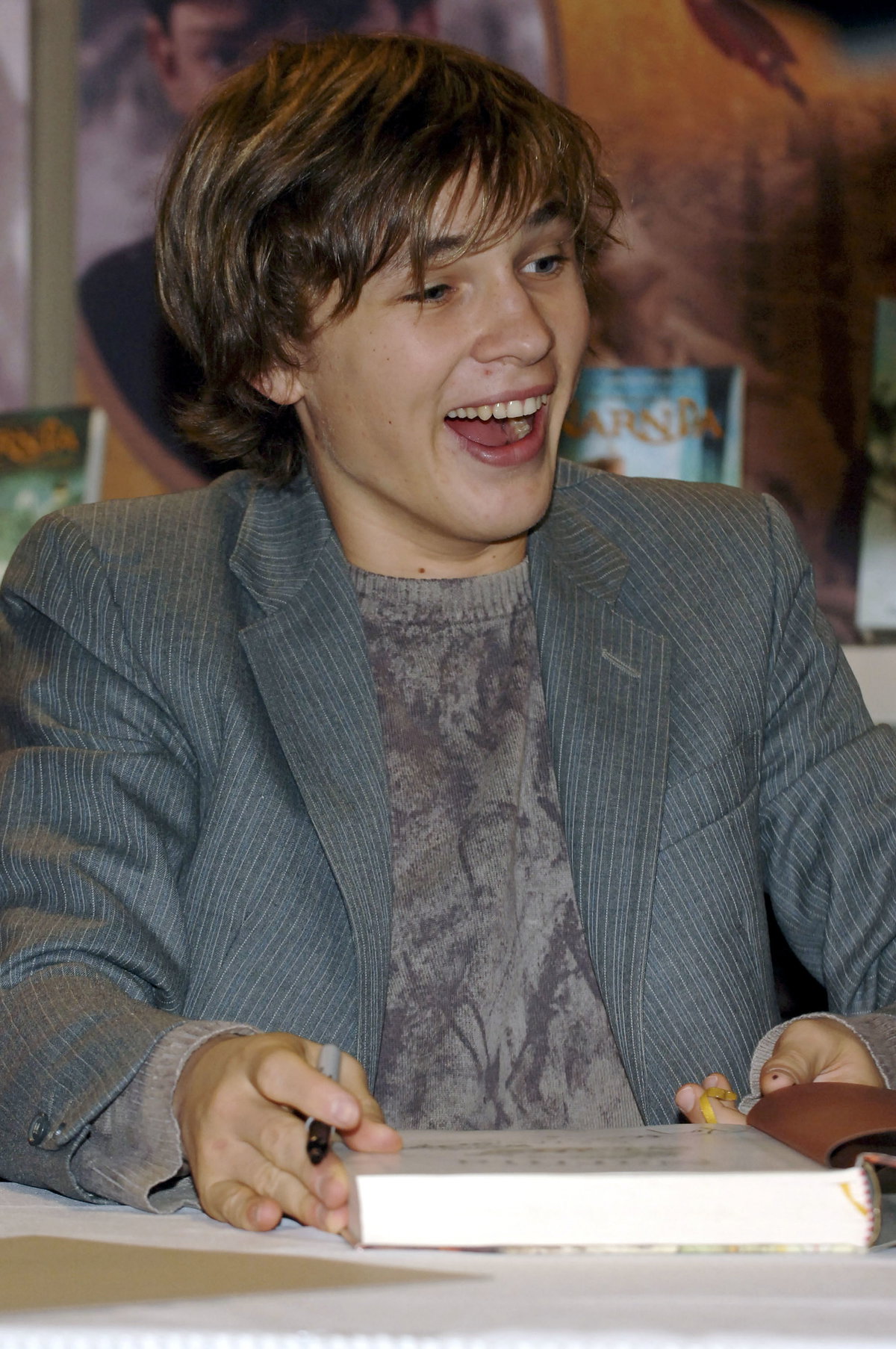 William Moseley Kinderfoto