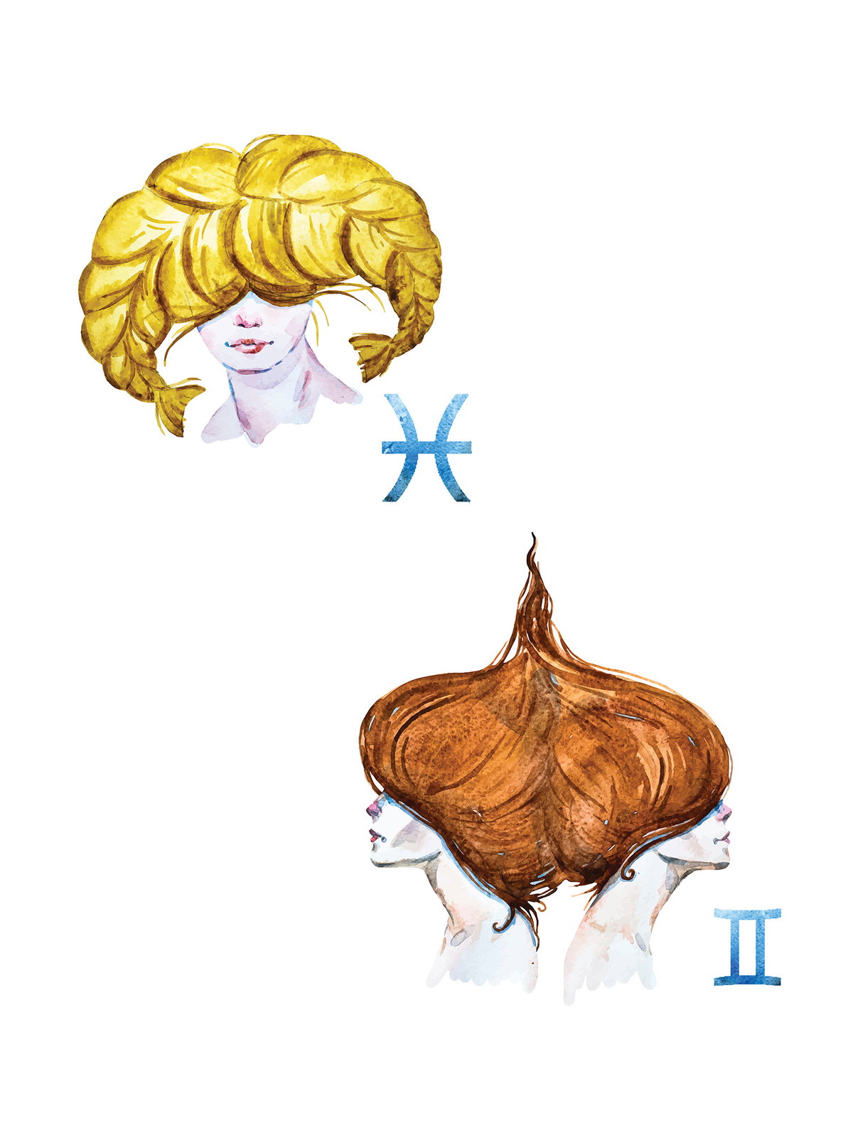 Sternzeichen Illustration