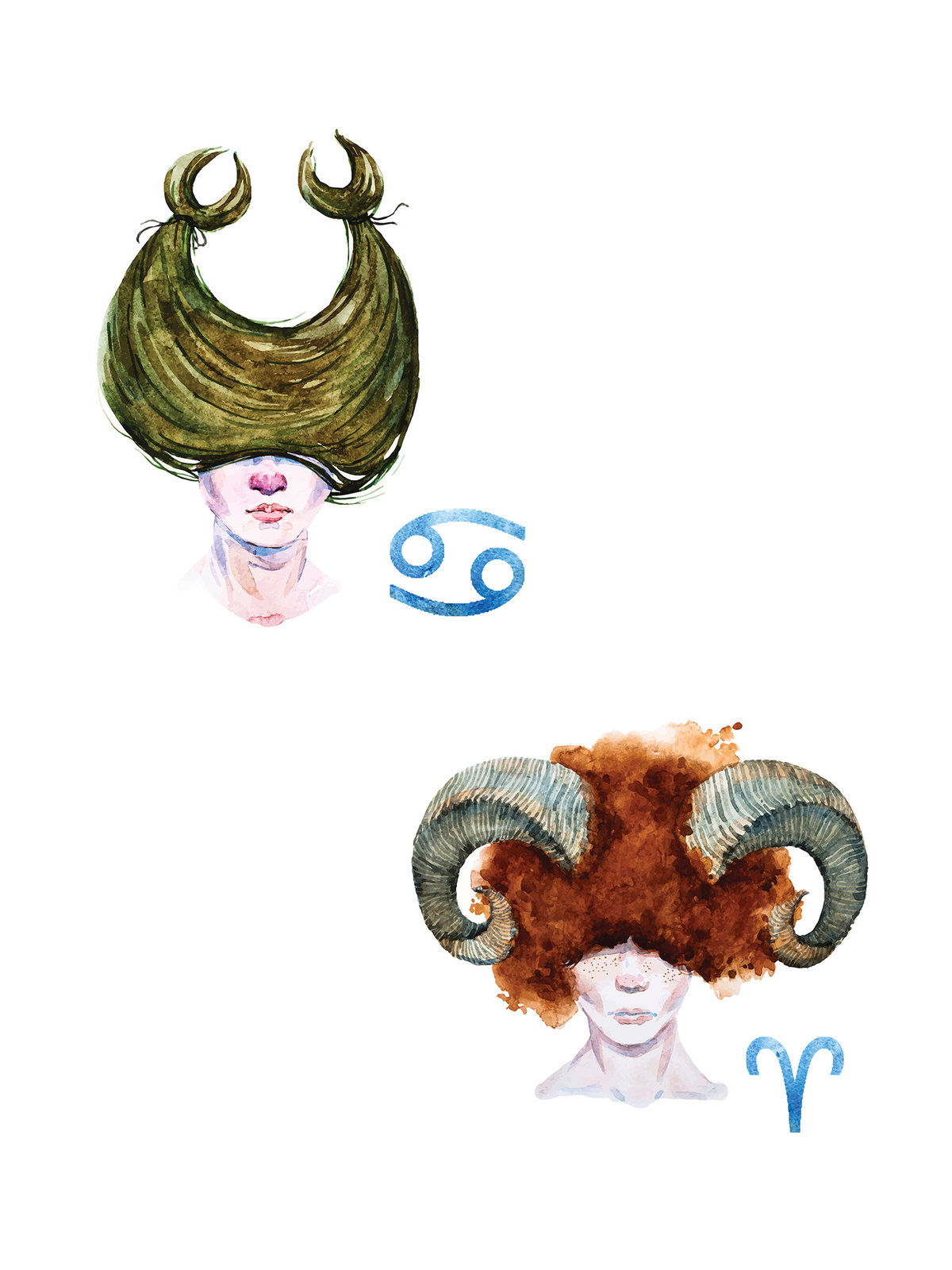 Sternzeichen Illustration