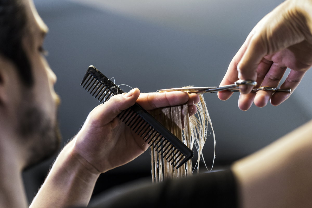 Haare schneiden