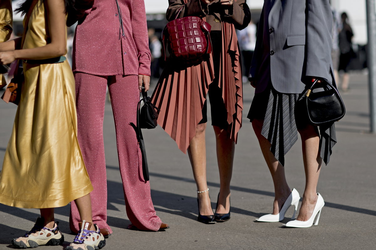 high heels streetstyle