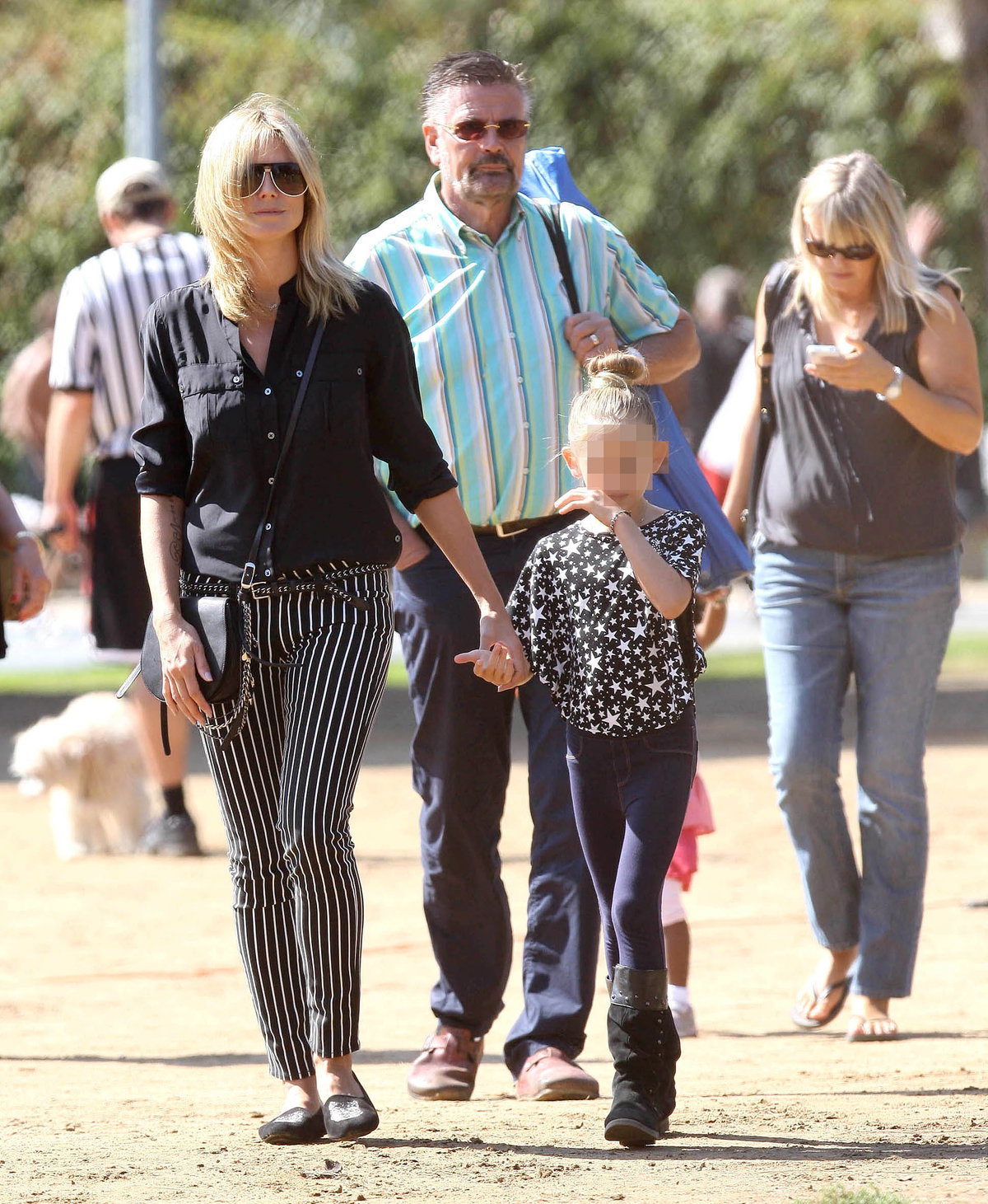 Heidi Klum mit Tochter Leni