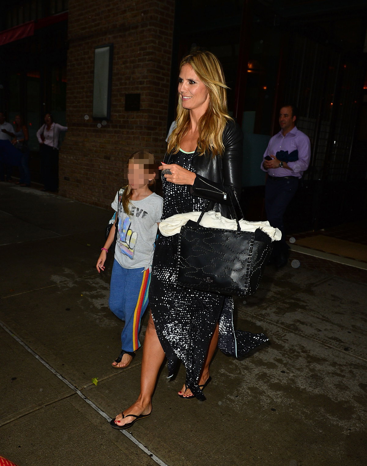 Heidi Klum mit Leni Klum