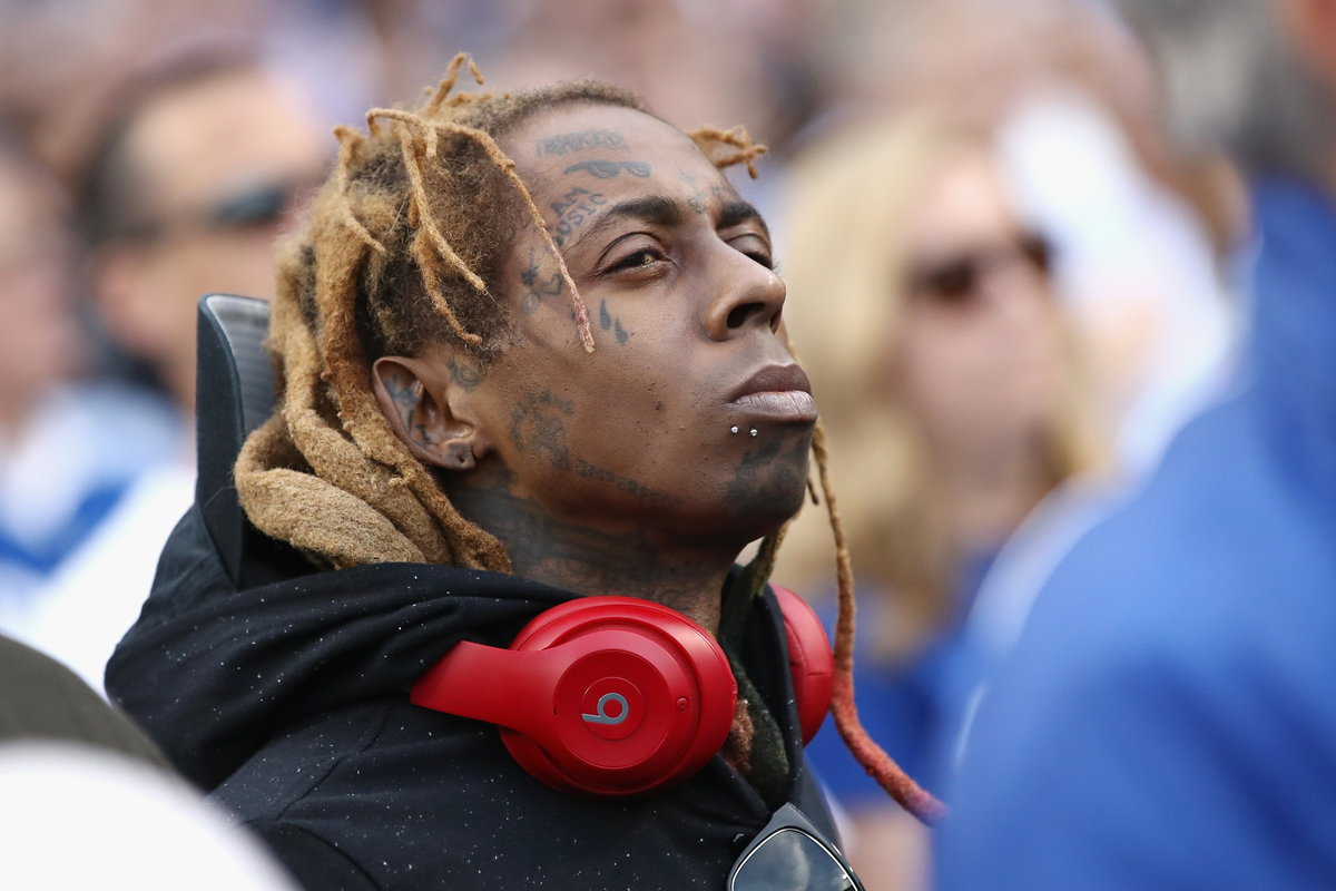 Lil Wayne Gesichtstattoo