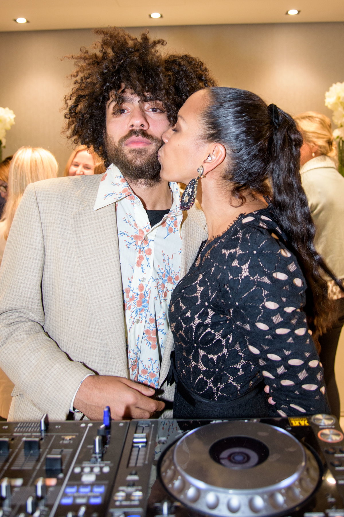Noah Becker und Barbara Becker