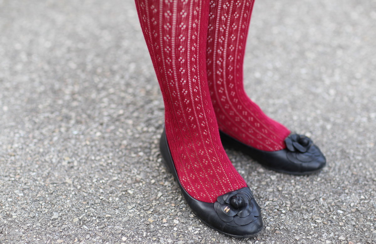 Dirndl mit Ballerinas