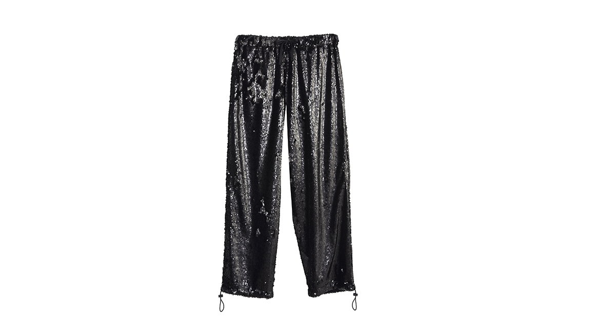 paillettenhose topshop