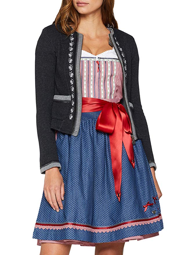 Trachtenjacke mit traditionellen Verzierungen