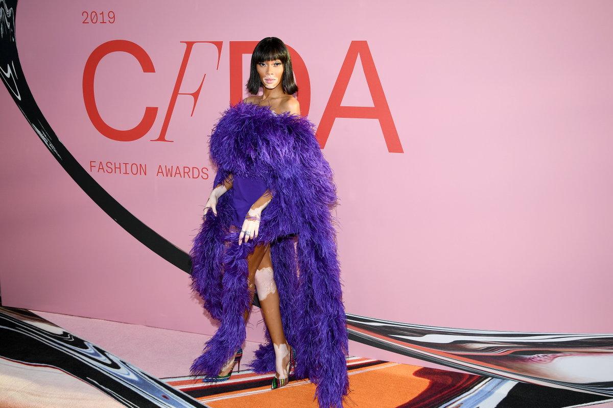 Winnie Harlow Trendfrisur Pob